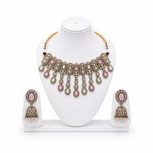 Moissanite Waterfall Bridal Set