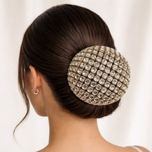 Hair Bun Cover in Kundan stone