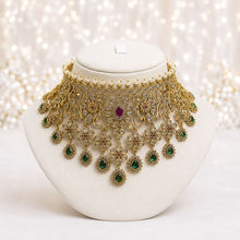 Gold Plated Viral Choker Necklace Set