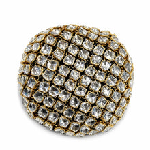 Hair Bun Cover in Kundan stone