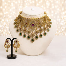 Gold Plated Viral Choker Necklace Set