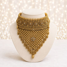 Gold Plated Choker Set with Tikka