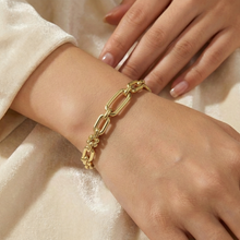 Classic Gold Link Chain Bracelet