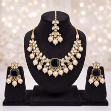5 in 1 Necklace set in Mehandi plating