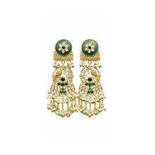 Panchi Kundan Party Wear Earrings